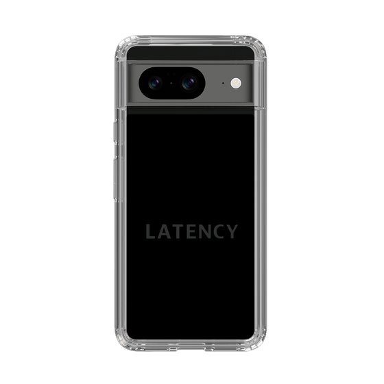 スリムプロテクションケース［ LATENCY - Logotype - Black ］
