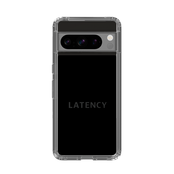 スリムプロテクションケース［ LATENCY - Logotype - Black ］