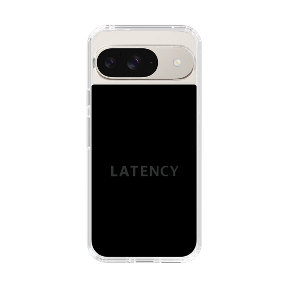 スリムプロテクションケース［ LATENCY - Logotype - Black ］