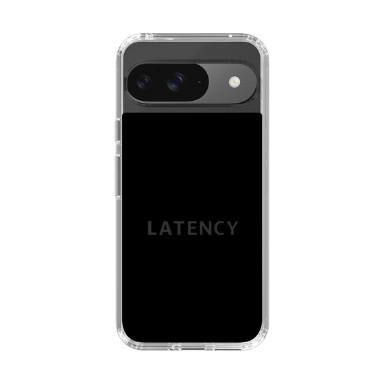 スリムプロテクションケース［ LATENCY - Logotype - Black ］