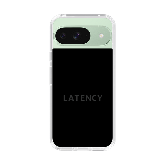 スリムプロテクションケース［ LATENCY - Logotype - Black ］