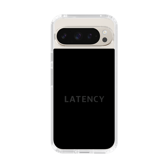 スリムプロテクションケース［ LATENCY - Logotype - Black ］