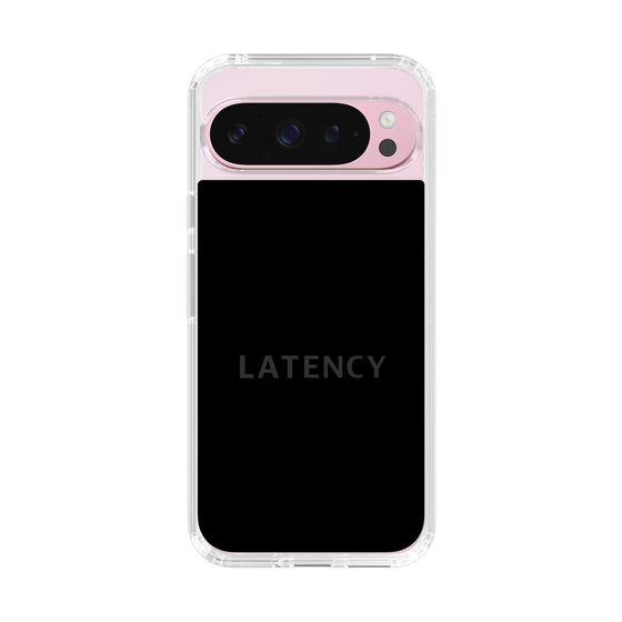 スリムプロテクションケース［ LATENCY - Logotype - Black ］