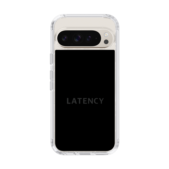 スリムプロテクションケース［ LATENCY - Logotype - Black ］