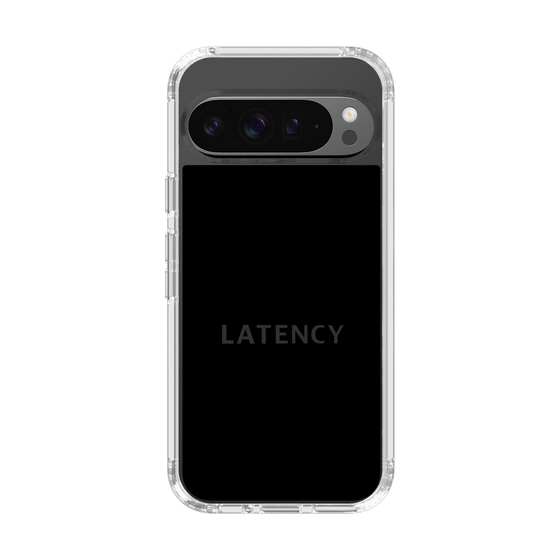 スリムプロテクションケース［ LATENCY - Logotype - Black ］