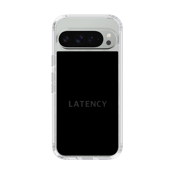 スリムプロテクションケース［ LATENCY - Logotype - Black ］
