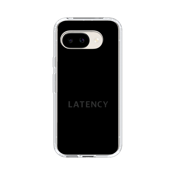 スリムプロテクションケース［ LATENCY - Logotype - Black ］