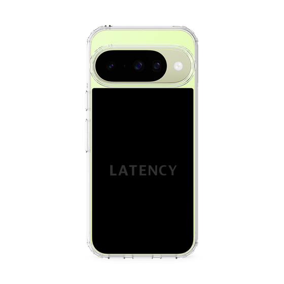 スリムプロテクションケース［ LATENCY - Logotype - Black ］
