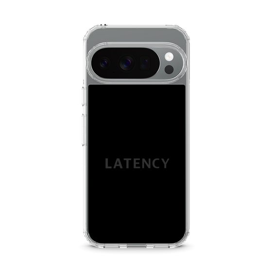 スリムプロテクションケース［ LATENCY - Logotype - Black ］