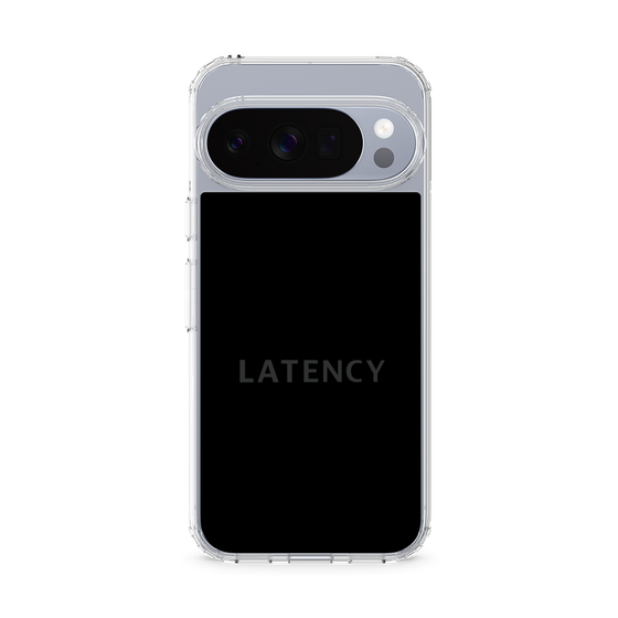 スリムプロテクションケース［ LATENCY - Logotype - Black ］