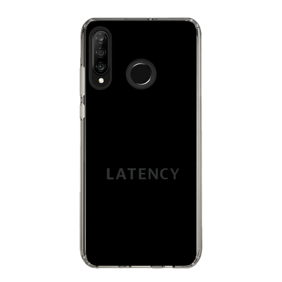 スリムプロテクションケース［ LATENCY - Logotype - Black ］