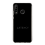 スリムプロテクションケース［ LATENCY - Logotype - Black ］