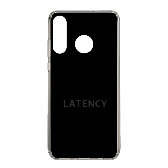 スリムプロテクションケース［ LATENCY - Logotype - Black ］