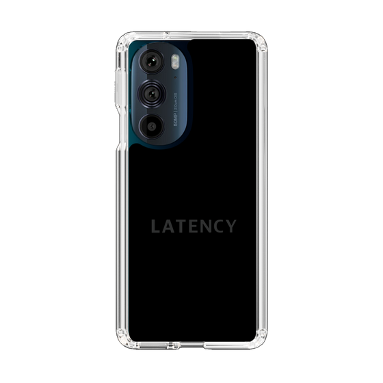 スリムプロテクションケース［ LATENCY - Logotype - Black ］