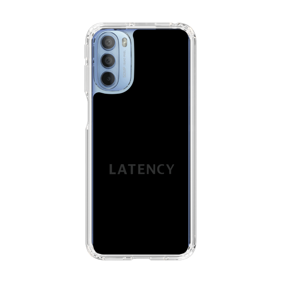 スリムプロテクションケース［ LATENCY - Logotype - Black ］