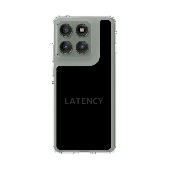 スリムプロテクションケース［ LATENCY - Logotype - Black ］