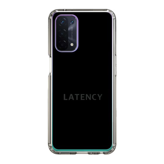 スリムプロテクションケース［ LATENCY - Logotype - Black ］