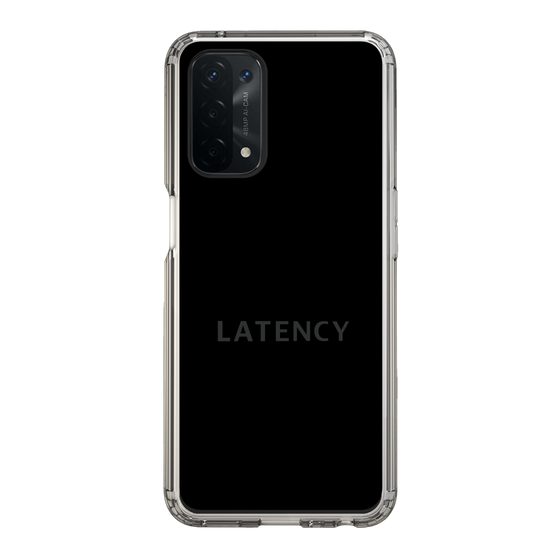 スリムプロテクションケース［ LATENCY - Logotype - Black ］