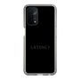 スリムプロテクションケース［ LATENCY - Logotype - Black ］