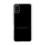 スリムプロテクションケース［ LATENCY - Logotype - Black ］