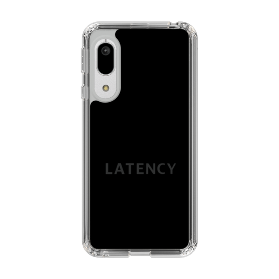 スリムプロテクションケース［ LATENCY - Logotype - Black ］