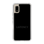 スリムプロテクションケース［ LATENCY - Logotype - Black ］