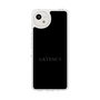 スリムプロテクションケース［ LATENCY - Logotype - Black ］