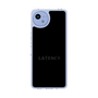 スリムプロテクションケース［ LATENCY - Logotype - Black ］