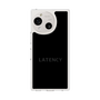 スリムプロテクションケース［ LATENCY - Logotype - Black ］