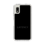 スリムプロテクションケース［ LATENCY - Logotype - Black ］