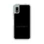 スリムプロテクションケース［ LATENCY - Logotype - Black ］