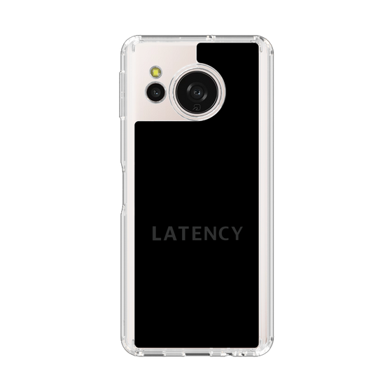 スリムプロテクションケース［ LATENCY - Logotype - Black ］