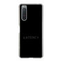 スリムプロテクションケース［ LATENCY - Logotype - Black ］