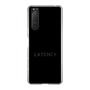 スリムプロテクションケース［ LATENCY - Logotype - Black ］
