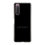 スリムプロテクションケース［ LATENCY - Logotype - Black ］