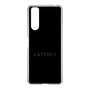 スリムプロテクションケース［ LATENCY - Logotype - Black ］