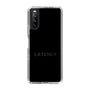スリムプロテクションケース［ LATENCY - Logotype - Black ］