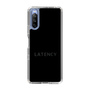 スリムプロテクションケース［ LATENCY - Logotype - Black ］