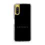 スリムプロテクションケース［ LATENCY - Logotype - Black ］