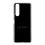 スリムプロテクションケース［ LATENCY - Logotype - Black ］