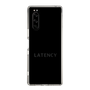 スリムプロテクションケース［ LATENCY - Logotype - Black ］