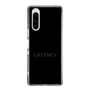 スリムプロテクションケース［ LATENCY - Logotype - Black ］
