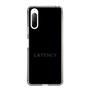 スリムプロテクションケース［ LATENCY - Logotype - Black ］