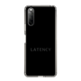 スリムプロテクションケース［ LATENCY - Logotype - Black ］
