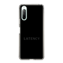 スリムプロテクションケース［ LATENCY - Logotype - Black ］