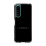 スリムプロテクションケース［ LATENCY - Logotype - Black ］