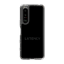 スリムプロテクションケース［ LATENCY - Logotype - Black ］