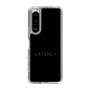 スリムプロテクションケース［ LATENCY - Logotype - Black ］