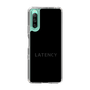 スリムプロテクションケース［ LATENCY - Logotype - Black ］