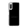 スリムプロテクションケース［ LATENCY - Logotype - Black ］